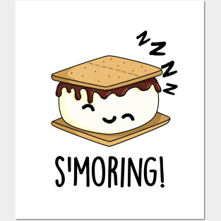 Smoring Funny Smore Puns Posters and Art